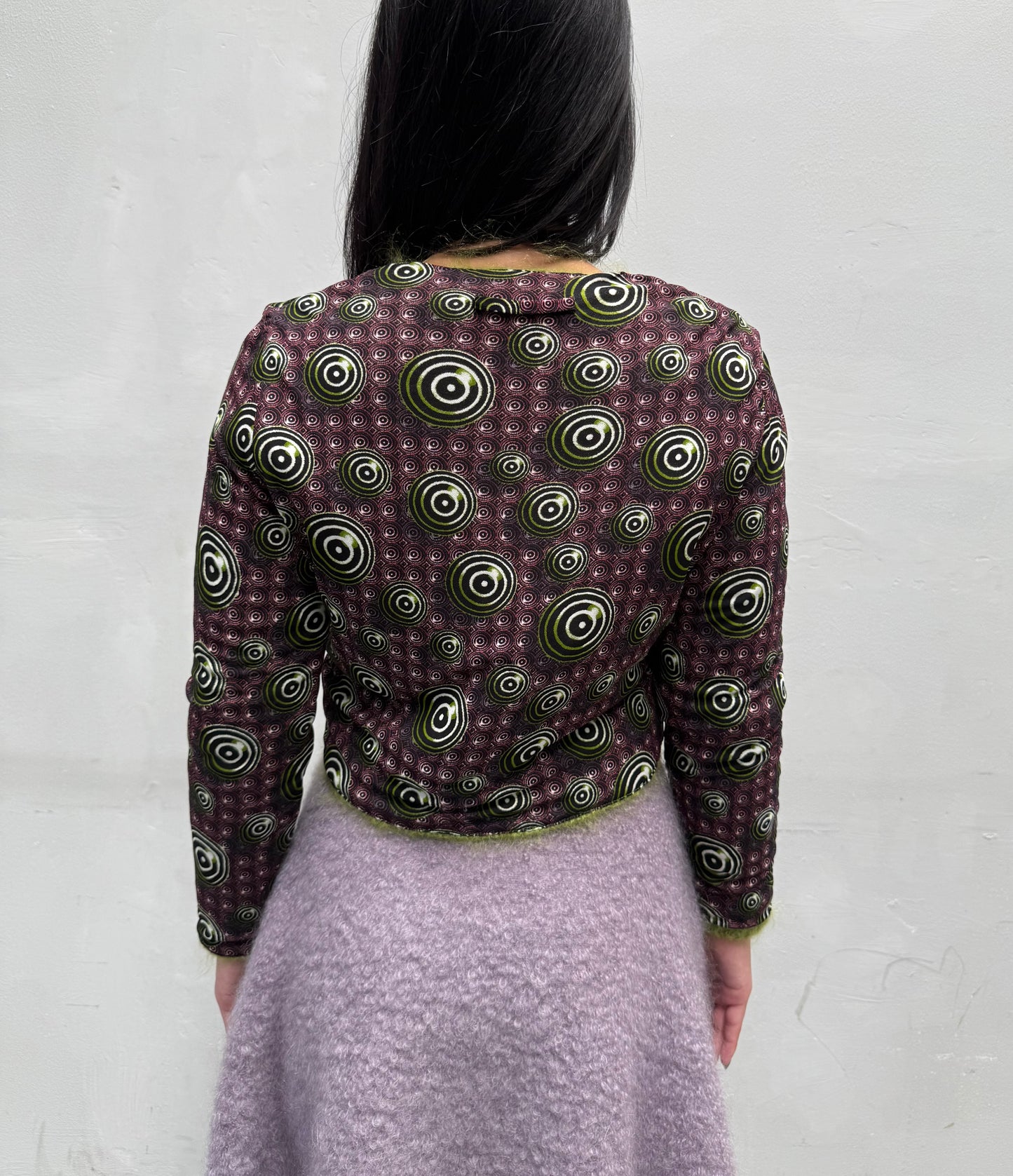 JEAN PAUL GAULTIER FW1996 PSYCHEDELIC PATTERN KNIT JACKET