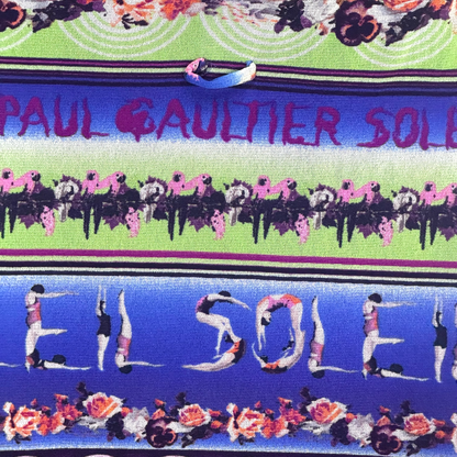 JEAN PAUL GAULTIER 1995 PURPLE SOLEIL MESH SET