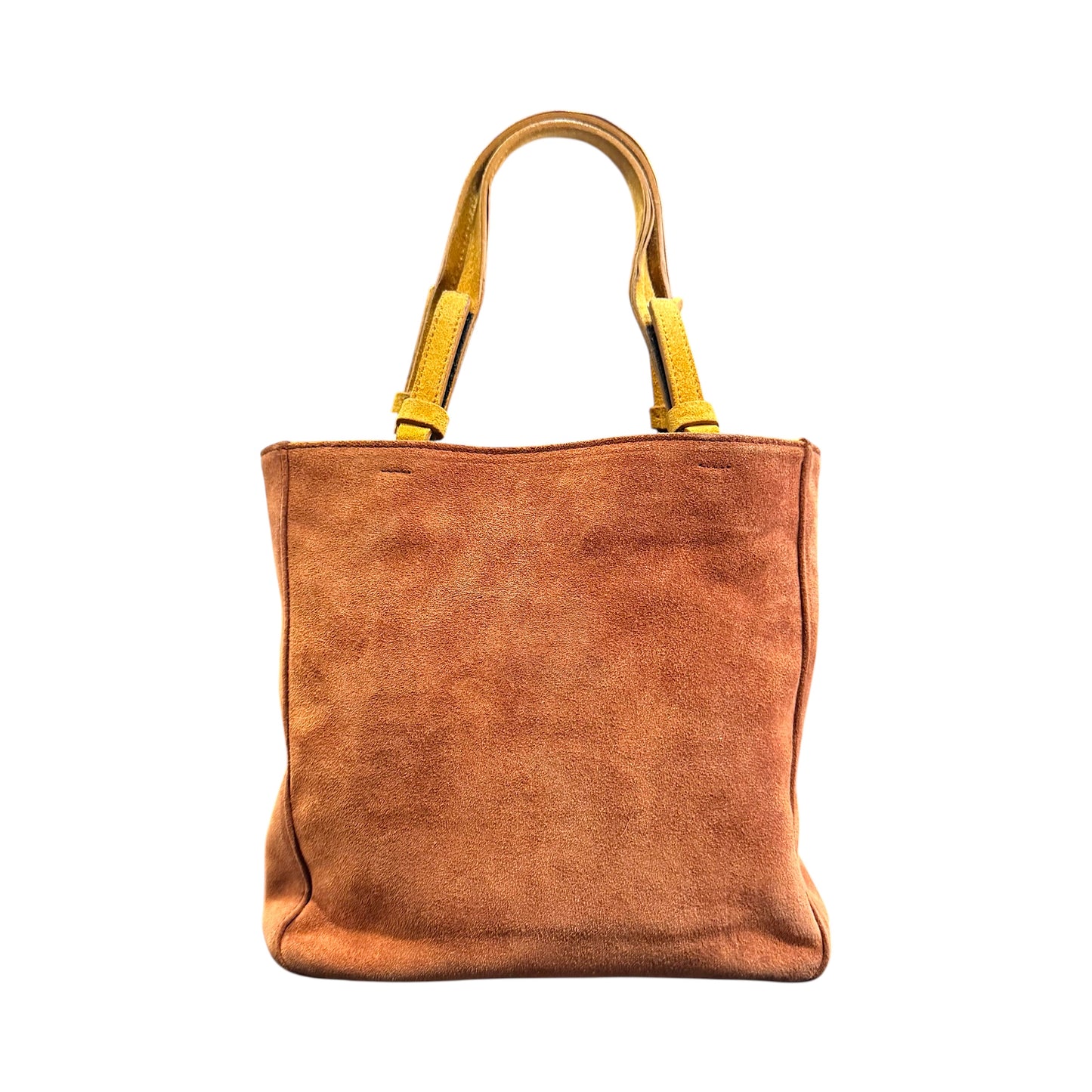 PRADA SUEDE TWO TONE BAG