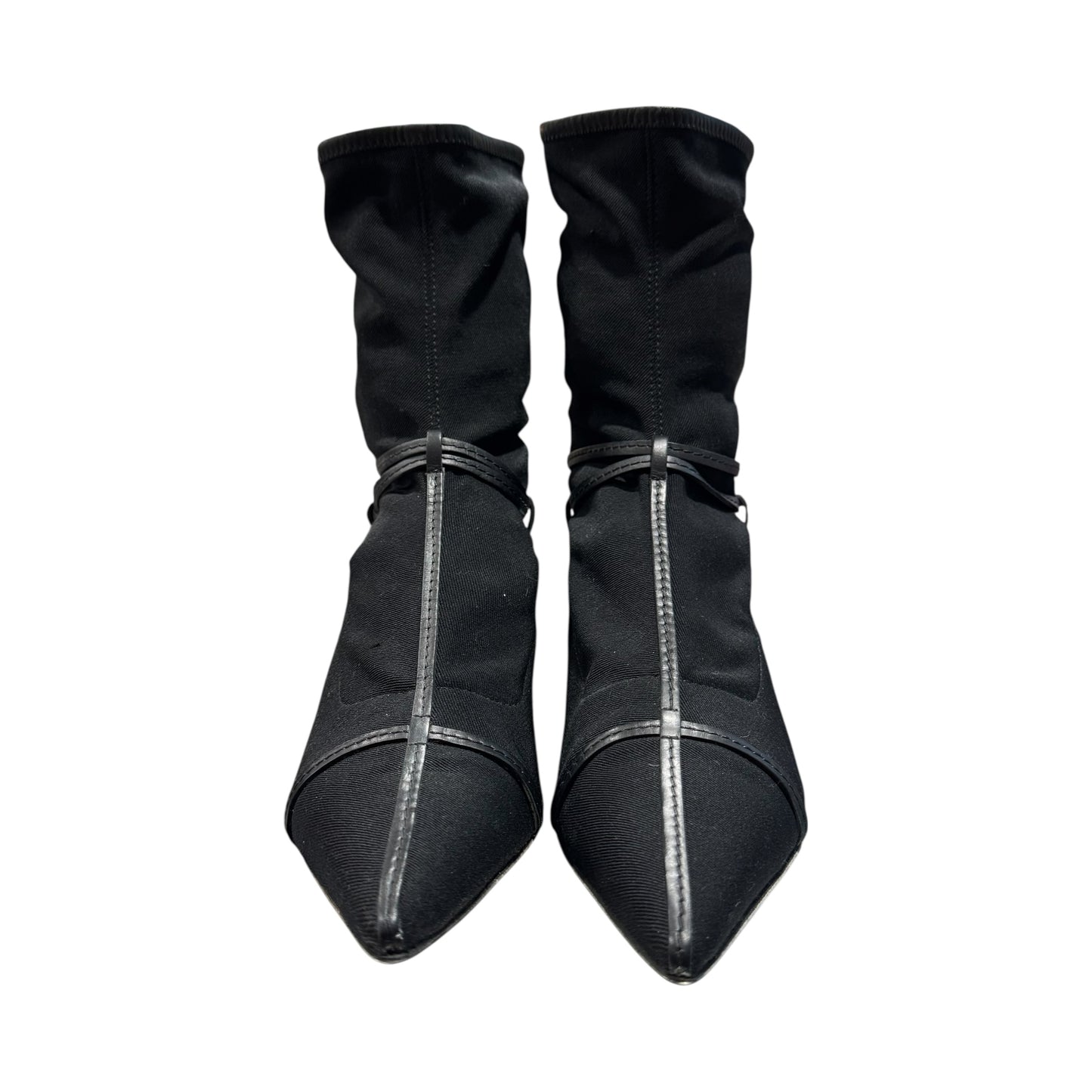 GUCCI BUCKLED STRAP ANKLE BOOTS