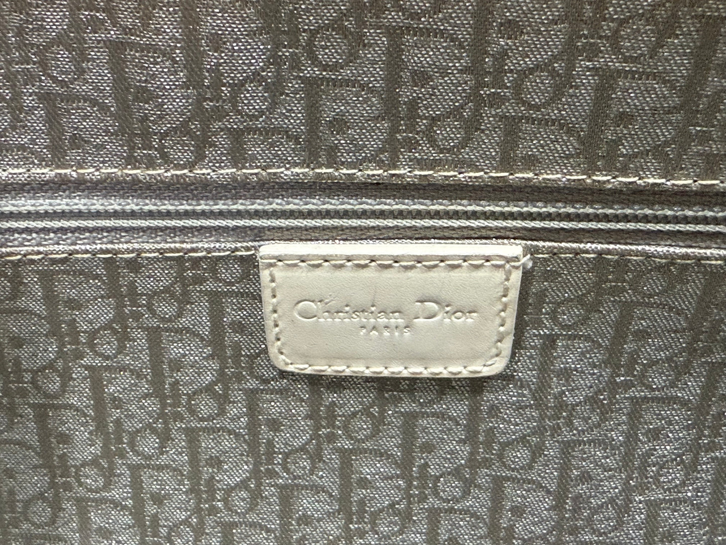 CHRISTIAN DIOR WHITE BONDAGE BAG