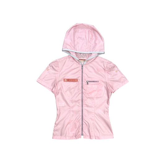 PRADA SPORT PINK SHORT SLEEVE TOP
