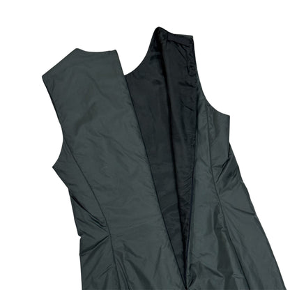 PRADA 00S GREEN NYLON DRESS