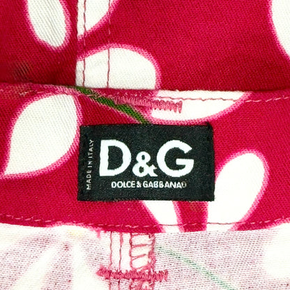 DOLCE & GABBANA FLORAL PENCIL SKIRT