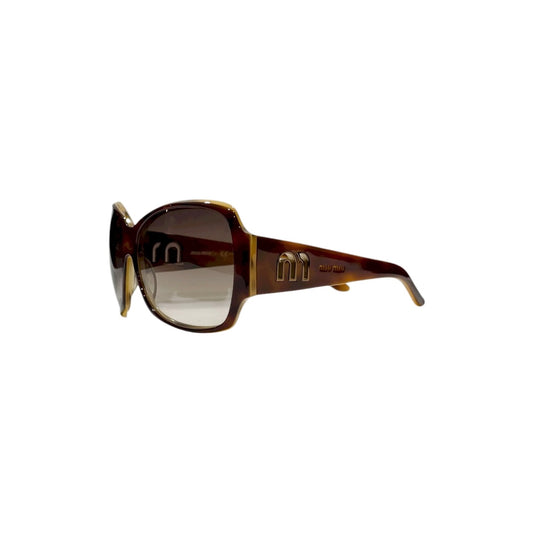 MIUMIU SMU14H TORTOISESHELL SUNGLASSES