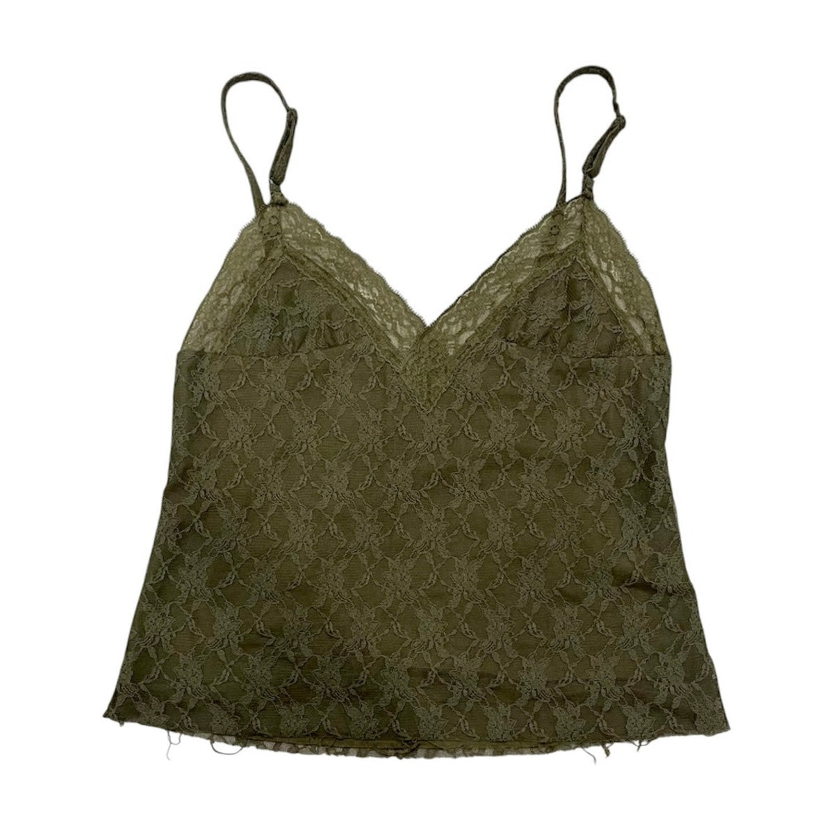 JUNYA WATANABE GREEN LACE TOP