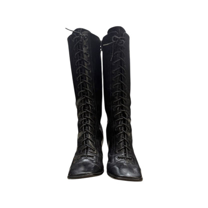 PRADA FW2001 LEATHER BOOTS