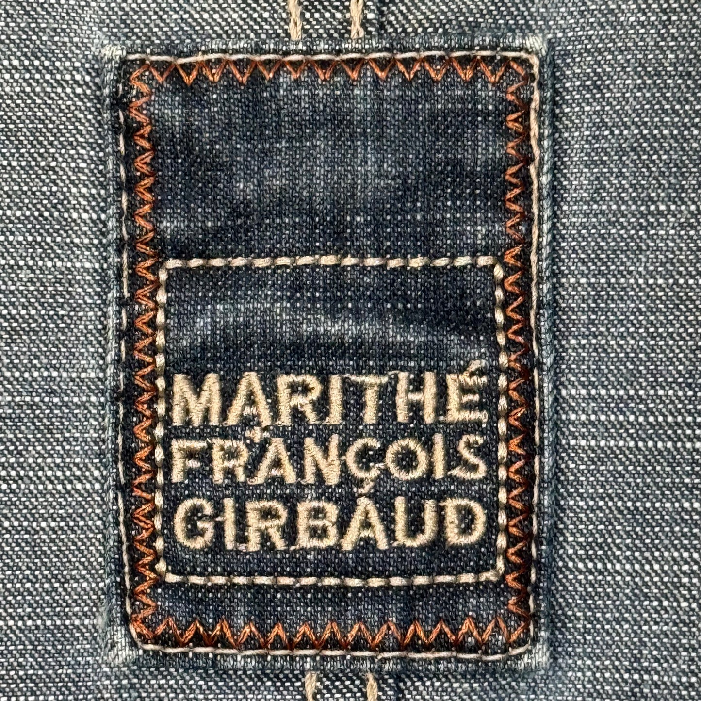 MARITHE FRANCOIS GIRBAUD NAPOLEON DENIM JACKET