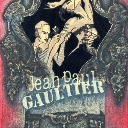 JEAN PAUL GAULTIER MAILLE 1990S  TATTOO ARTIST PRINT TOP