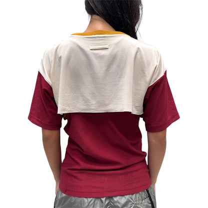 JEAN PAUL GAULTIER “16” MESH FOOTBALL JERSEY