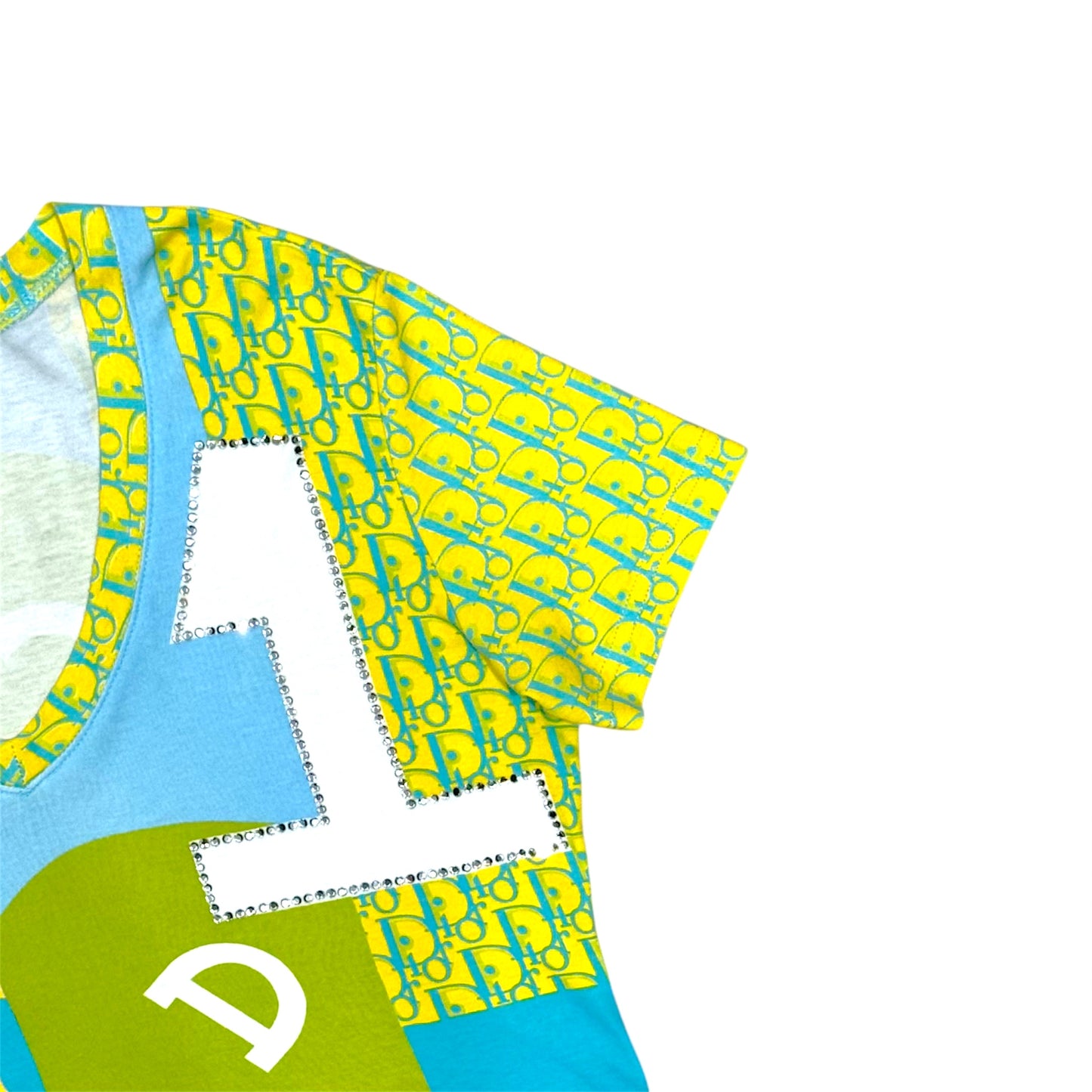 CHRISTIAN DIOR 2005 MULTICOLOUR NEON TOP