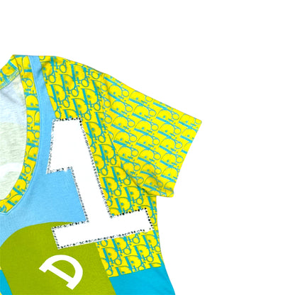CHRISTIAN DIOR 2005 MULTICOLOUR NEON TOP