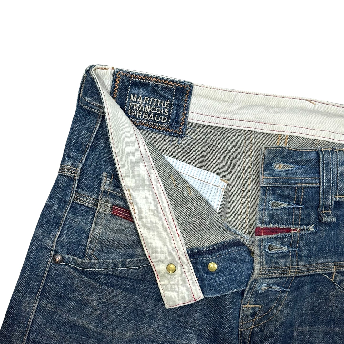 MARITHE FRANCOIS GIRBAUD DENIM JEANS