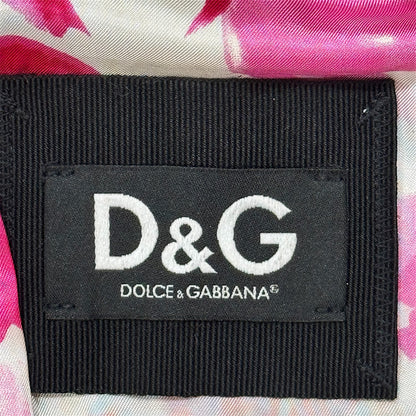 DOLCE & GABBANA BROWN DISTRESSED LEATHER JACKET
