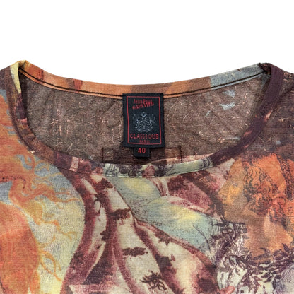 JEAN PAUL GAULTIER “BIRTH OF VENUS” MESH DRESS