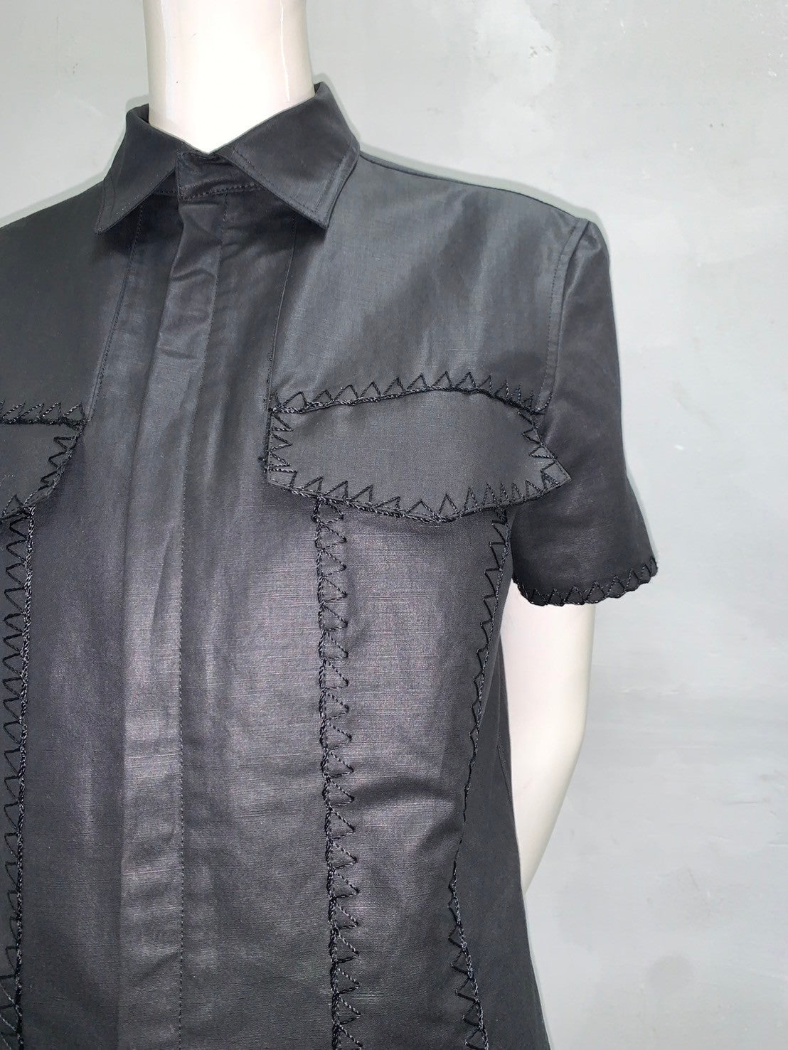 JEAN PAUL GAULTIER BALCK SHIRT