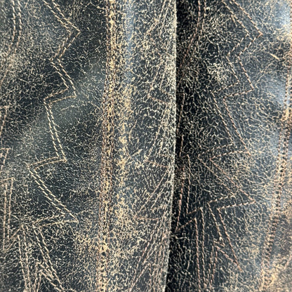 DIESEL DISTRESSED LEATHER KNEE HIGH COWBOY BOOTS
