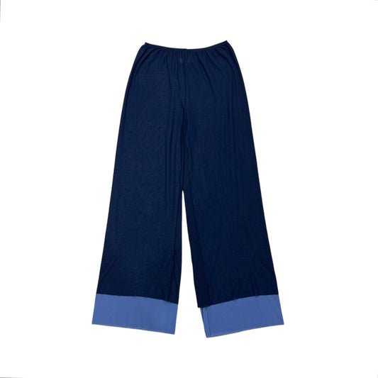JEAN PAUL GAULTIER MESH NAVY PANTS