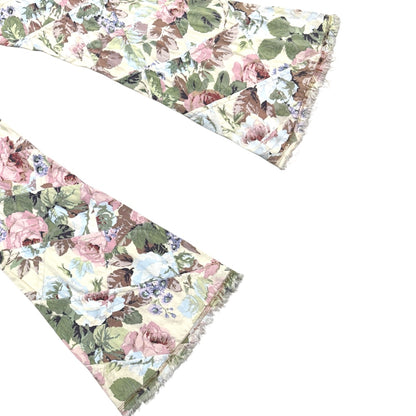 JUNYA WATANABE FLORAL FLARED PANTS