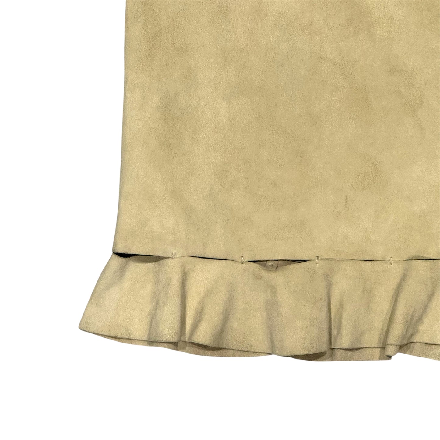 PRADA PANEL SUEDE SKIRT