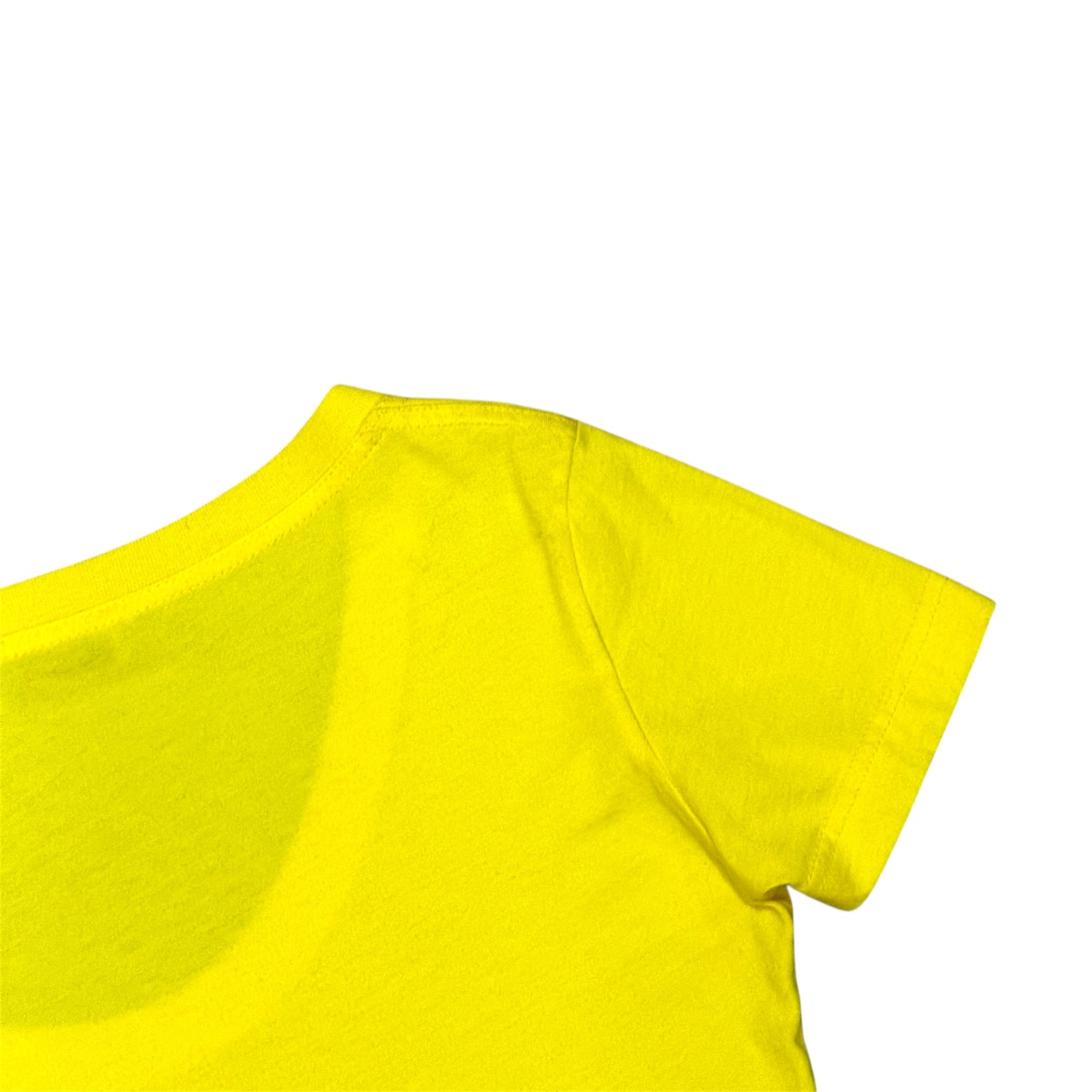 VERSACE SPORT NEON YELLOW CROP TOP