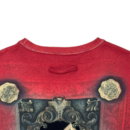 JEAN PAUL GAULTIER MAILLE 1990S  TATTOO ARTIST PRINT TOP