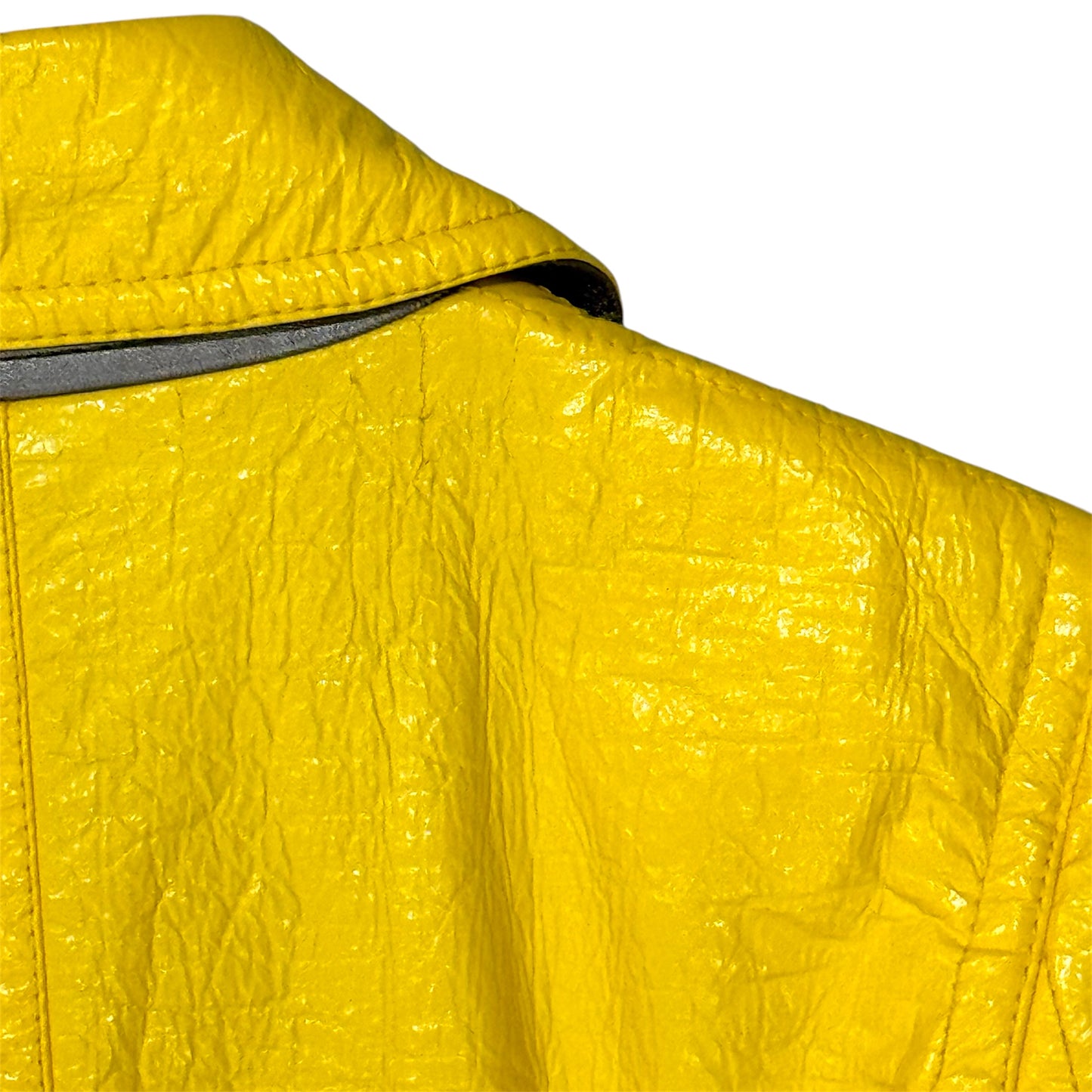 DOLCE & GABBANA 2000S YELLOW TRENCH COAT