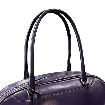 PRADA 2000S PURPLE BOWLING BAG