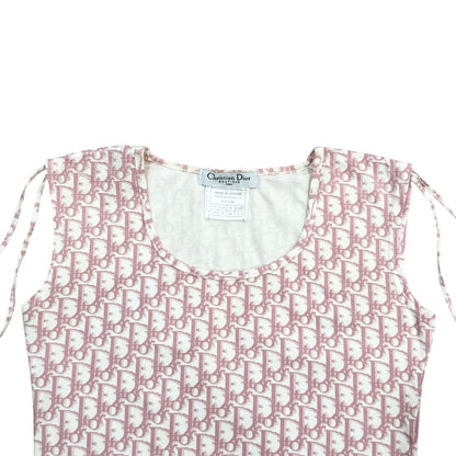 CHRISTIAN DIOR PINK TROTTER MONOGRAM TOP