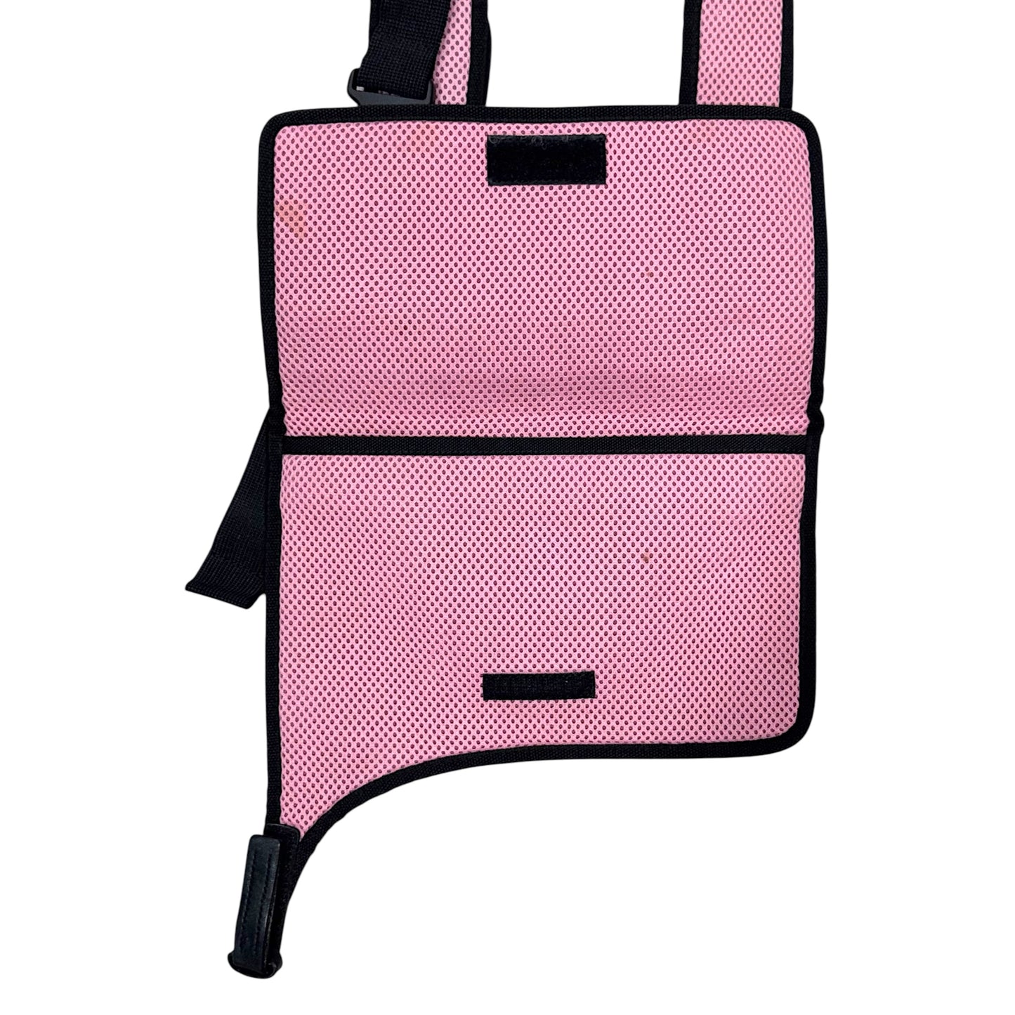 MIU MIU 1999 PINK MESH CROSSBODY BAG