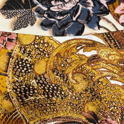 JUST CAVALLI BAROQUE PRINT DRESS