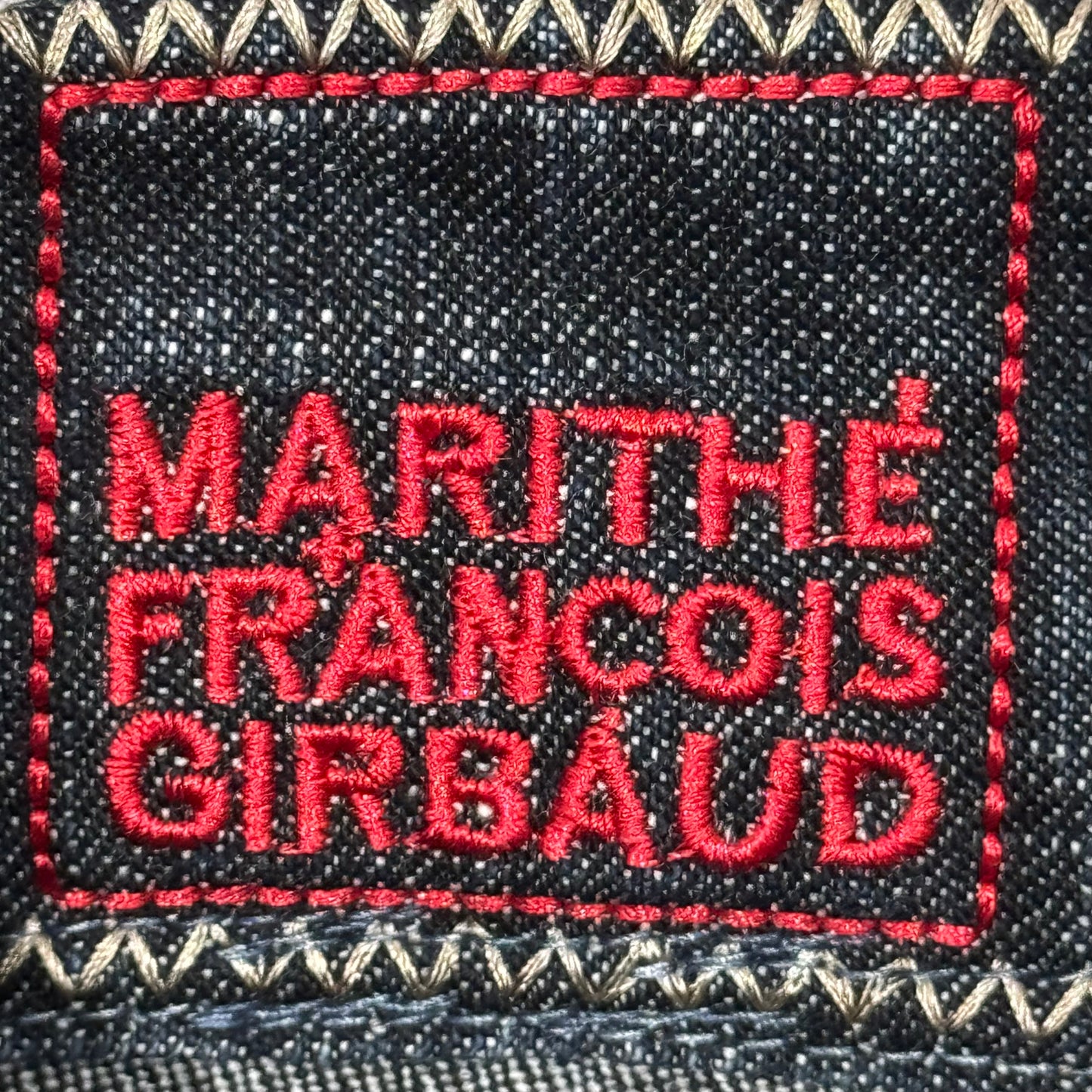 MARITHE FRANCOIS GIRBAUD DENIM CAPRIS