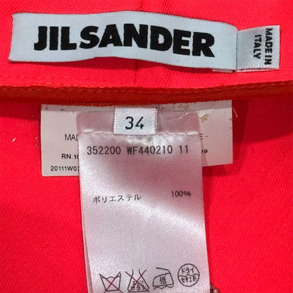 JIL SANDER NEON PINK SKIRT
