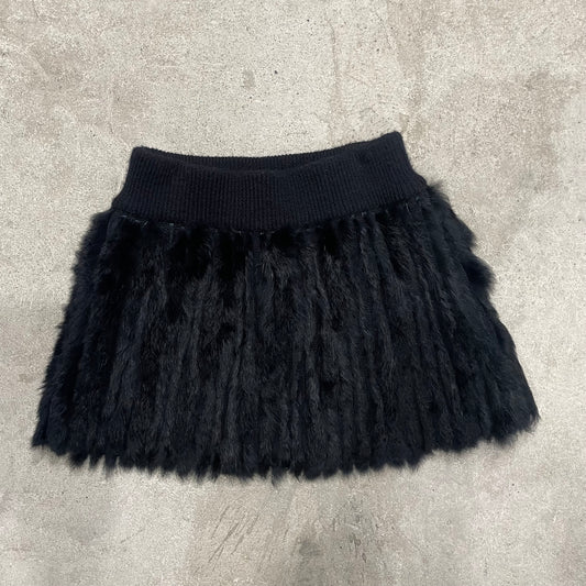 Tsumori Chisato all fur mini skirt