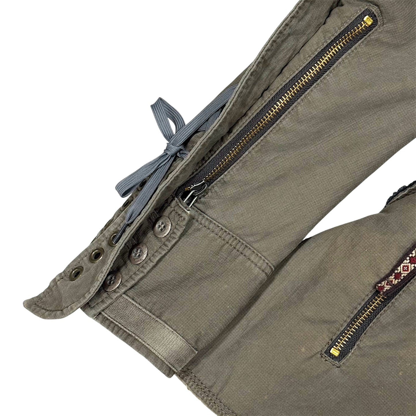 MARITHE FRANCOIS GIRBAUD KHAKI JACKET