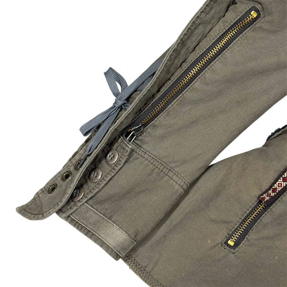 MARITHE FRANCOIS GIRBAUD KHAKI JACKET