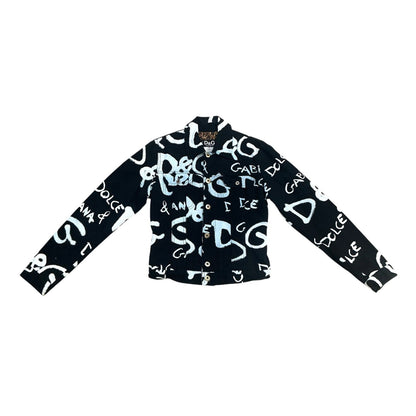 DOLCE & GABBANA 2000S GRAFFITI JACKET