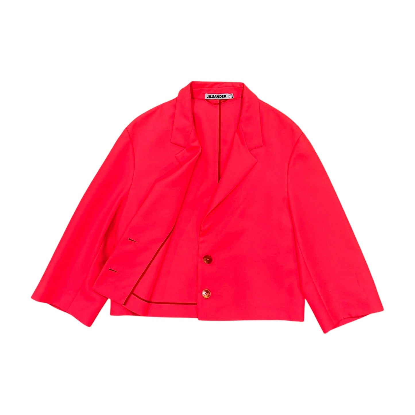 JIL SANDER NEON PINK BLAZER