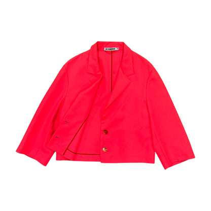 JIL SANDER NEON PINK BLAZER