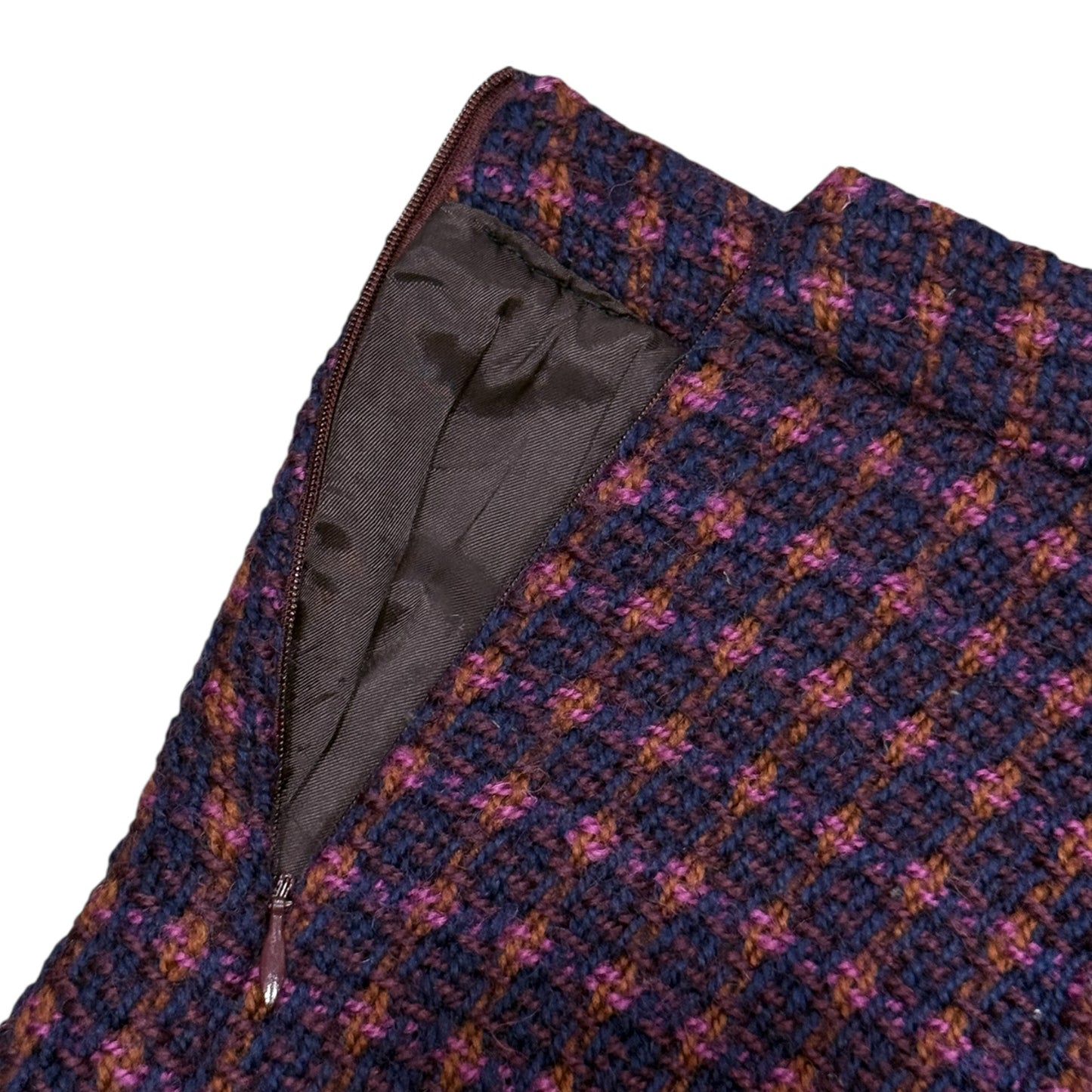MIU MIU PURPLE TWEET SKIRT
