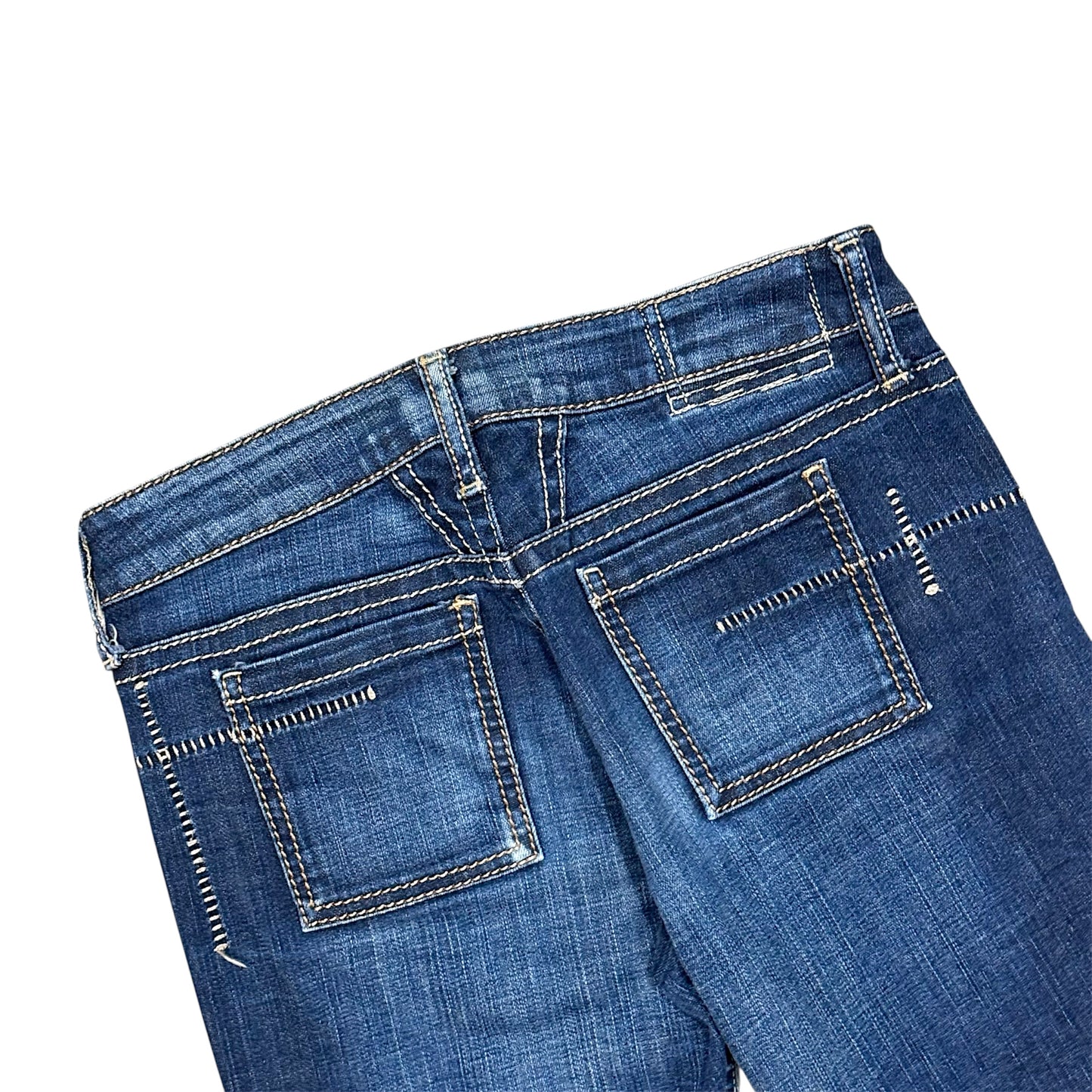 MARITHE FRANCOIS GIRBAUD DENIM CAPRIS