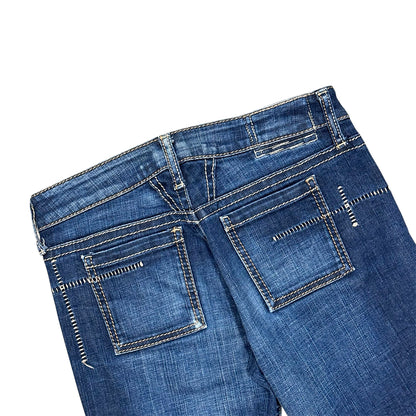 MARITHE FRANCOIS GIRBAUD DENIM CAPRIS