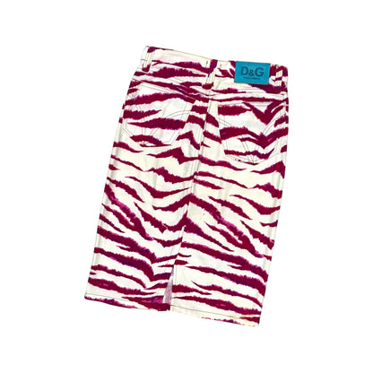 DOLCE & GABBANA PINK ZEBRA PRINTS SET