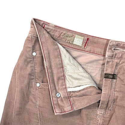MARITHE FRANCOIS GIRBAUD NUDE VELVET SKIRT