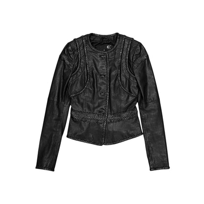 JUST CAVALLI LEATHER JACKET