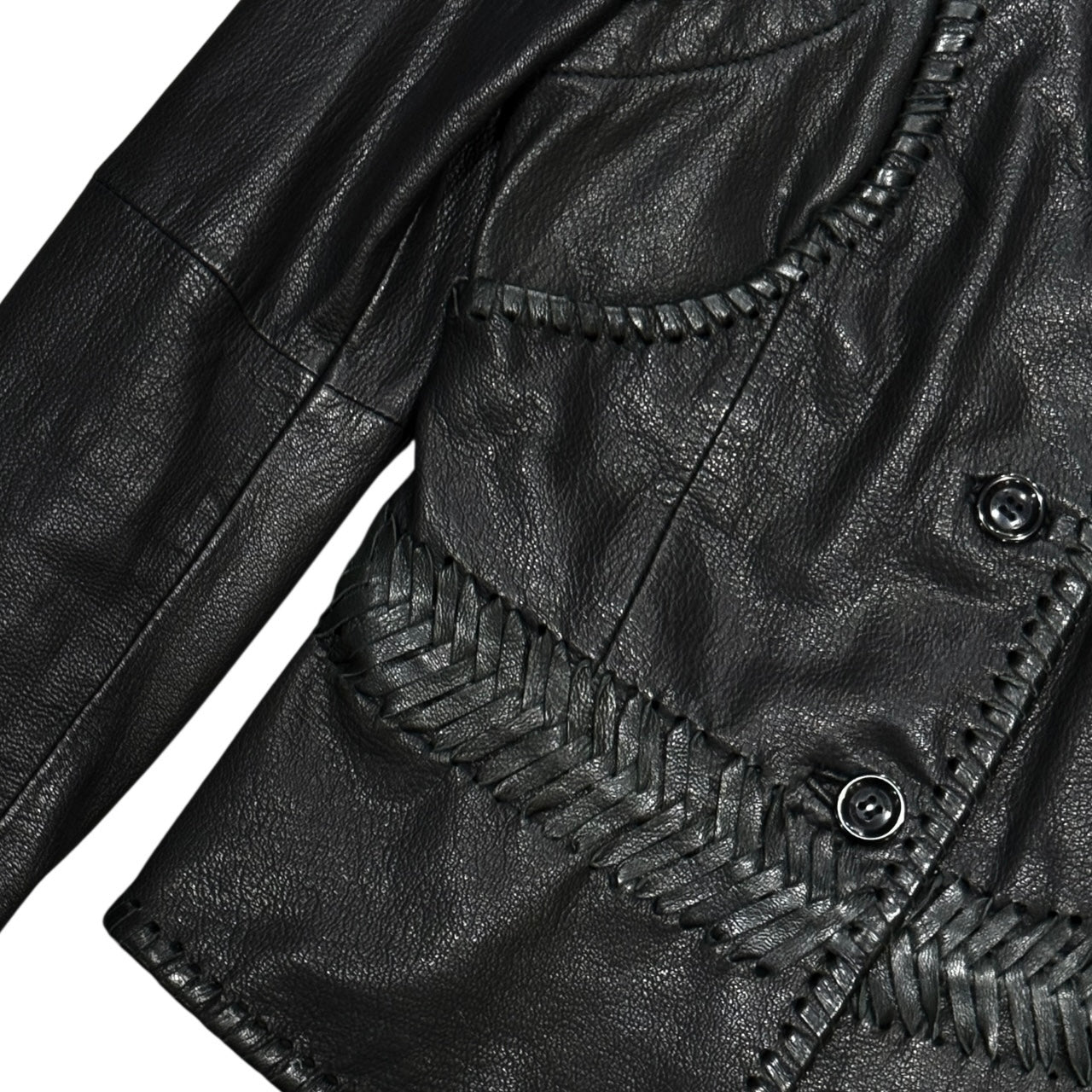 JUST CAVALLI LEATHER JACKET