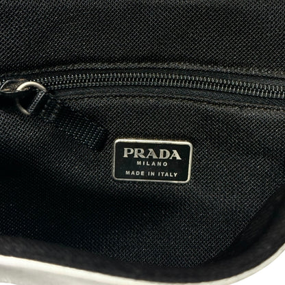 PRADA SILVER BOWLING BAG