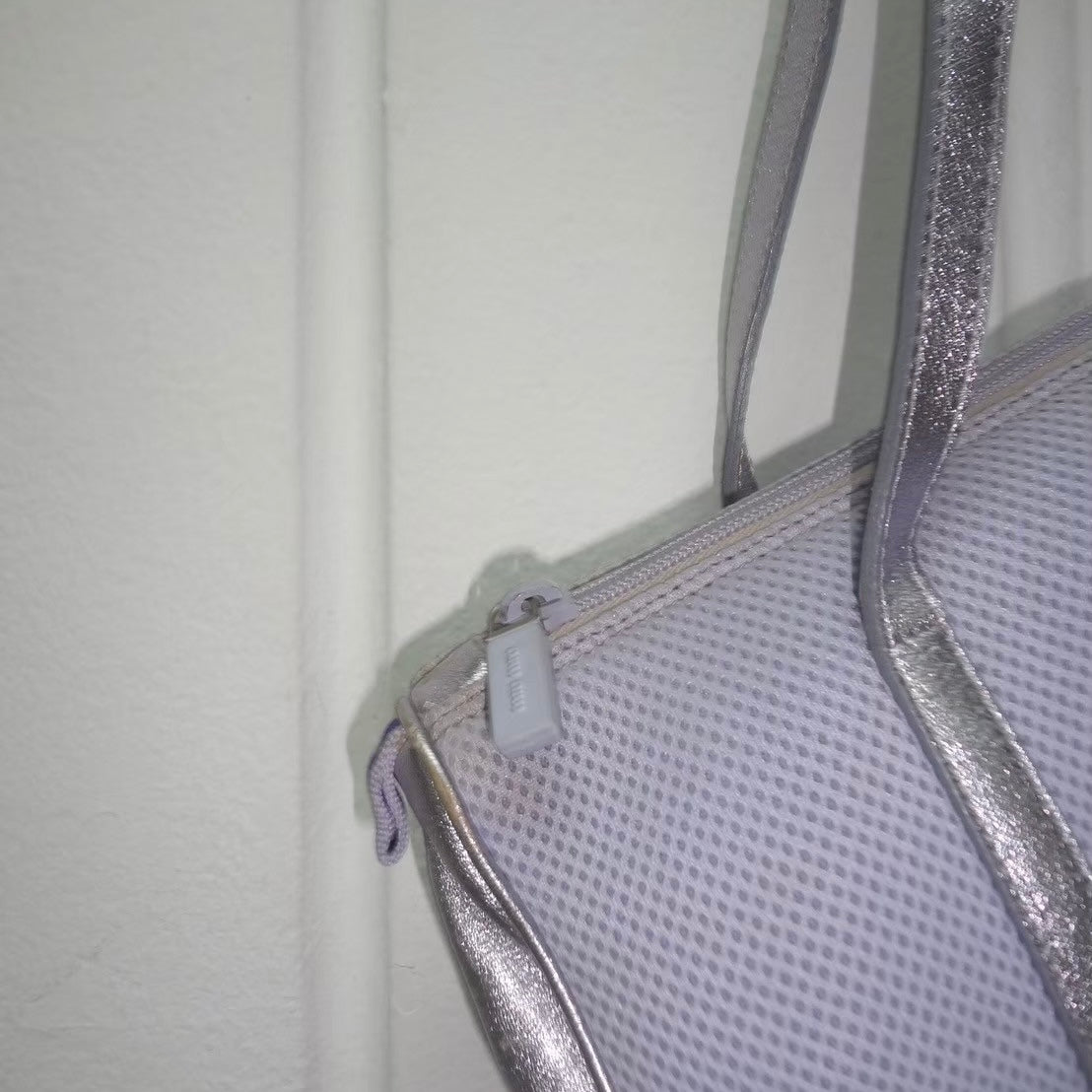 Miu Miu purple metallic bag