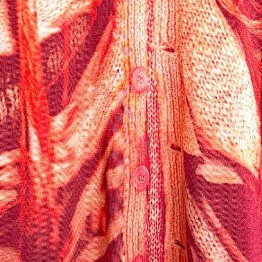 JEAN PAUL GAULTIER 2000S TROMPE L’OEIL CARDIGAN PRINT TOP