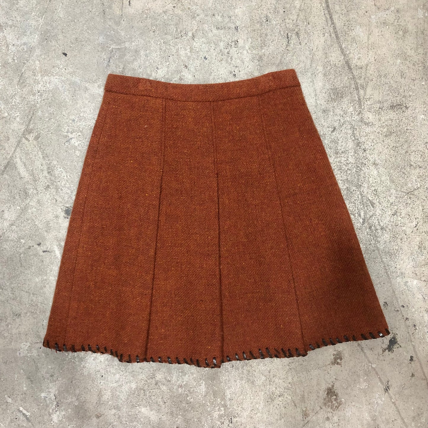 MIU MIU TWEED SKIRT